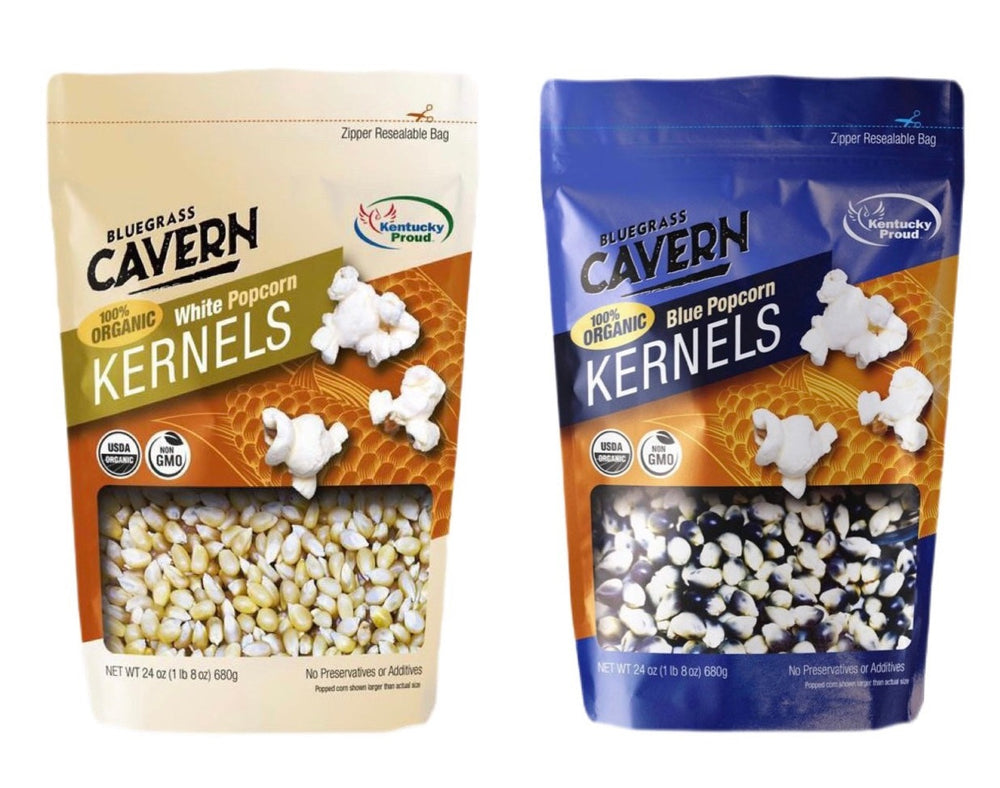 Pick 3: Organic Popcorn Kernels 24 oz - Bundle of 3 bags (any combination).
